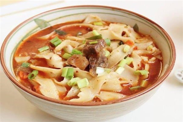 爆龙鸡汁刀削面